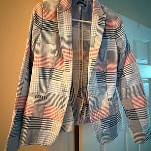 Tommy Hilfiger Multicolor Plaid Blazer